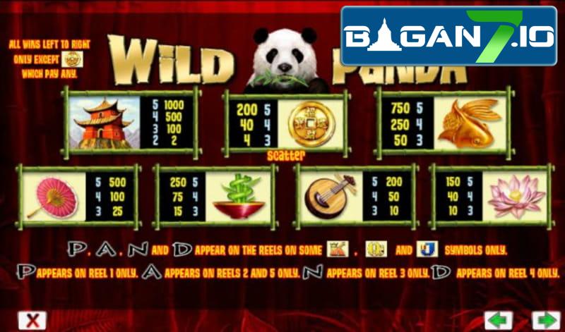 Bagan7 ရှိ Wild Panda စလော့ဂိမ်း အကြောင်း အထွေထွေ မိတ်ဆက်